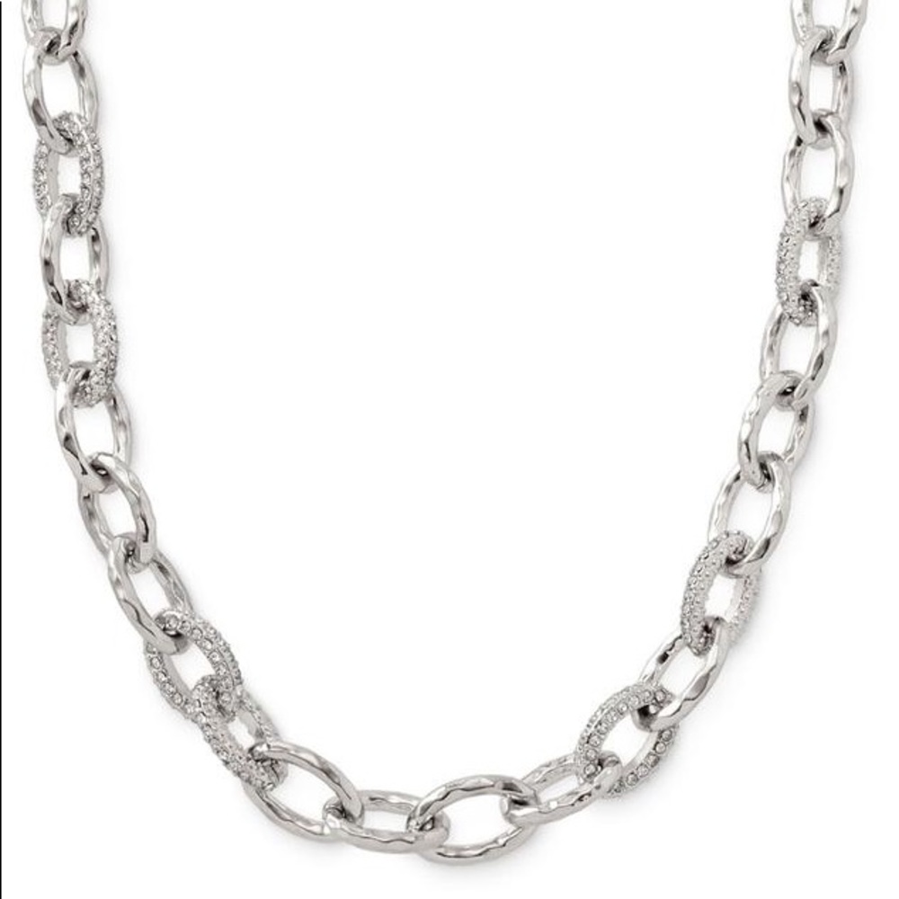 Stella & Dot Silver Cristina Necklace